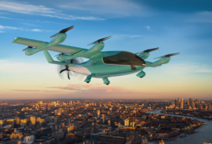 EVE e-VTOL sobre Londres