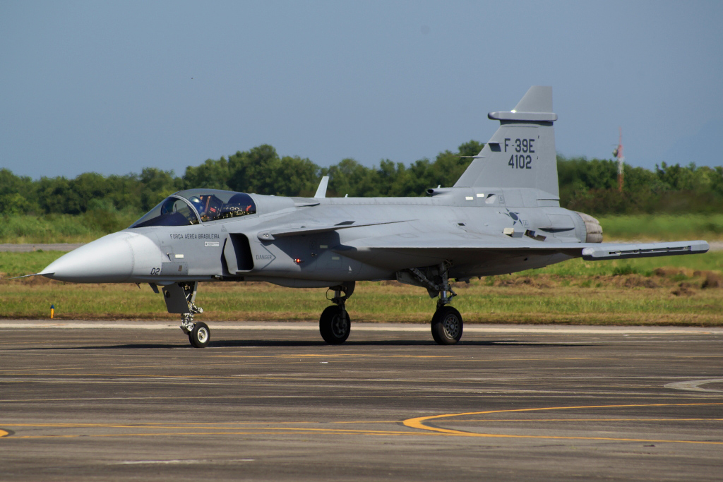 SAAB Gripen da FAB (foto: Daniel R.Carneiro / DRC Imagem)