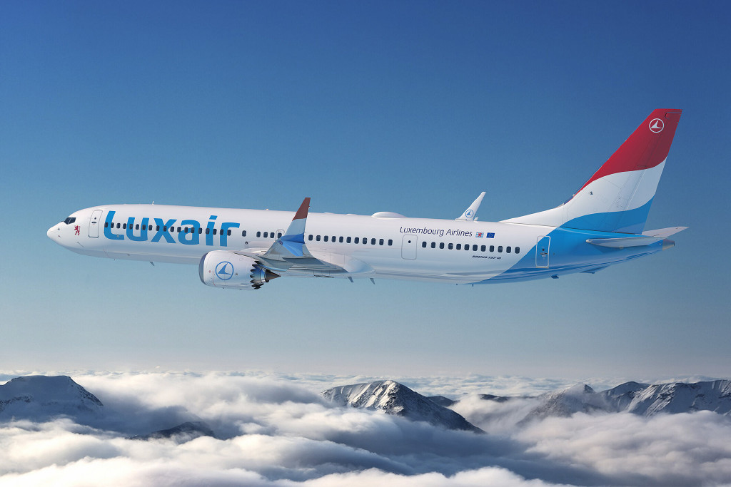 Boeing 737MAX-10 da Luxair