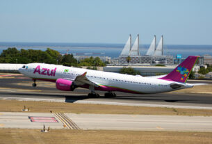 Airbus A330neo da Azul em Lisboa (foto: Daniel R.Carneiro / DRC Imagem)