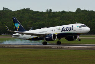 Airbus A320neo da Azul (foto: Daniel R.Carneiro)