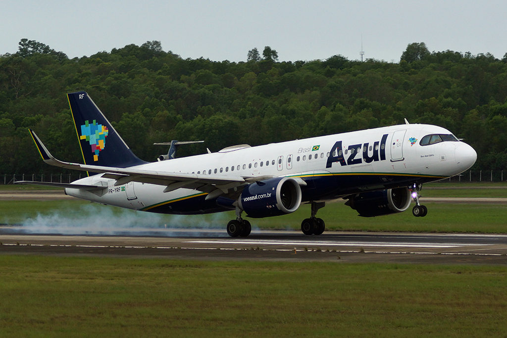 Airbus A320neo da Azul (foto: Daniel R.Carneiro)
