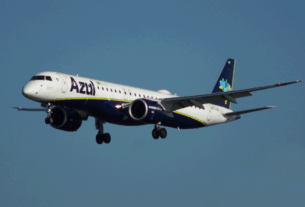 Embraer 195E2 da Azul (foto: Daniel R.Carneiro / DRC Imagem)
