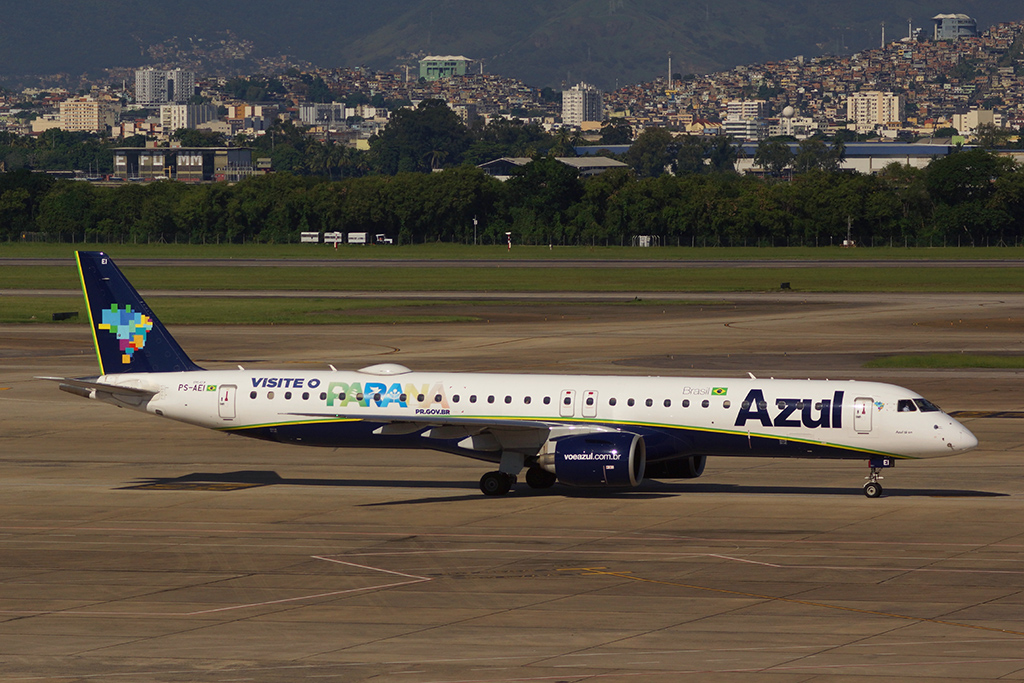 Embraer 195-E2 da Azul (foto: Daniel R.Carneiro / DRC Imagem)
