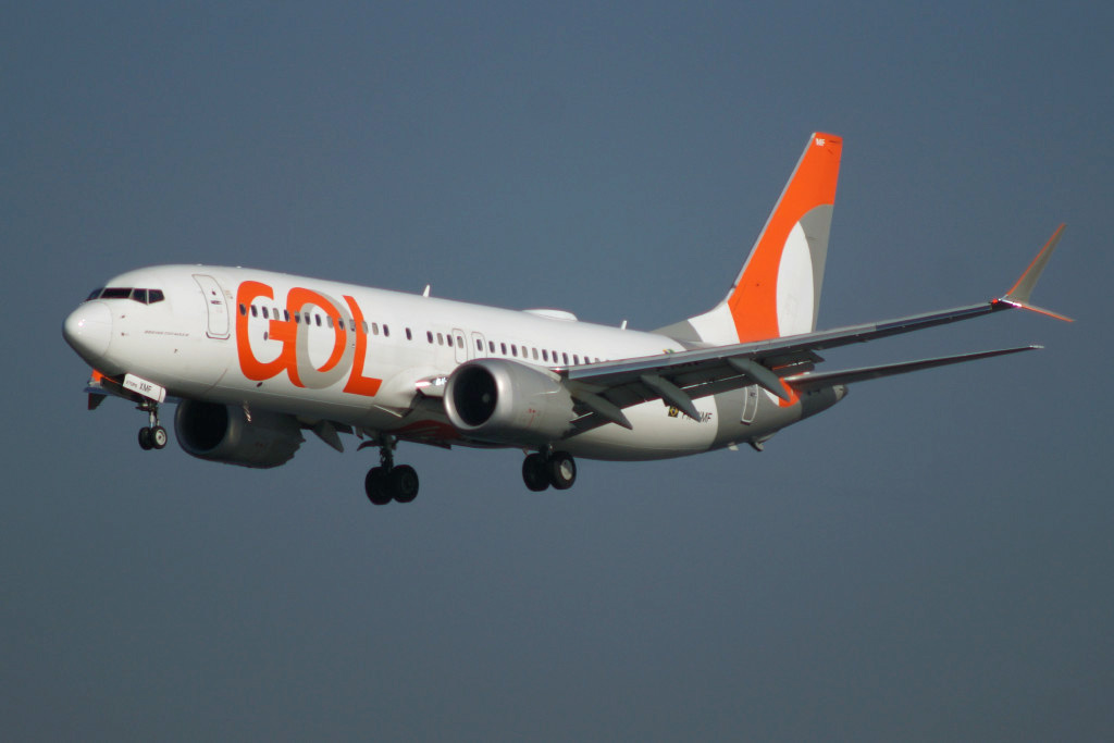 Boeing 737MAX-8 da GOL (foto: Daniel R.Carneiro / DRC Imagem)