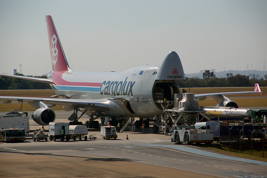 Boeing 747-400F cargueiro da Cargolux (foto: Daniel R.Carneiro / DRC Imagem)