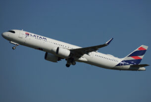 Airbus A321neo da LATAM (foto: Daniel R.Carneiro / DRC Imagem)