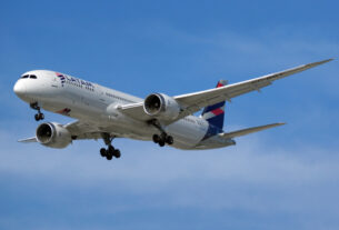 Boeing 787-9 Dreamliner da LATAM (foto: Daniel R.Carneiro / DRC Imagem)