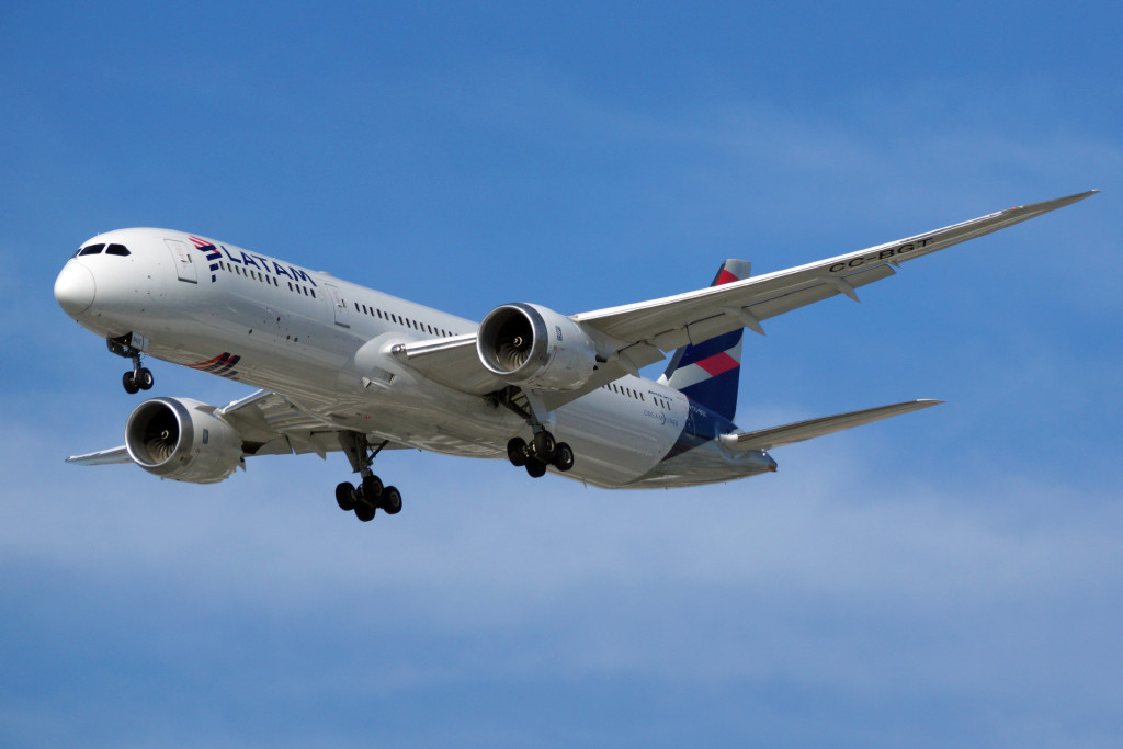Boeing 787-9 Dreamliner da LATAM (foto: Daniel R.Carneiro / DRC Imagem)