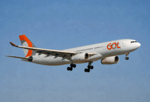 Airbus A330-200 EC-NBN da Wamos Air nas cores da GOL (foto: Daniel R.Carneiro / DRC Imagem)