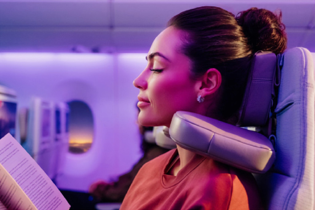 Novo encosto U-Dream da Emirates