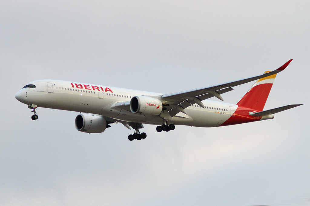 Airbus A350-900 da Iberia (foto: Daniel R.Carneiro / DRC Imagem)