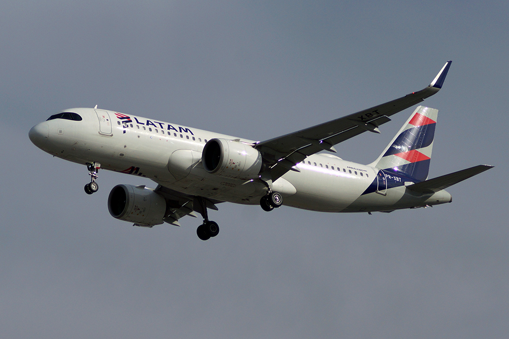 Airbus A320neo da LATAM (foto: Daniel R.Carneiro / DRC Imagem)
