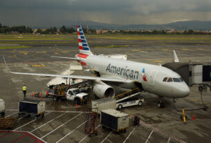 Airbus A319 da American (foto: Daniel R.Carneiro / DRC Imagem)