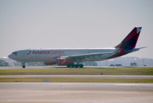 Airbus A330-200F da Avianca Cargo (foto: Daniel R.Carneiro / DRC Imagem)