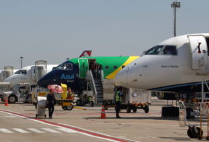 Aviões da Azul em Viracopos (foto: Daniel R.Carneiro / DRC Imagem)
