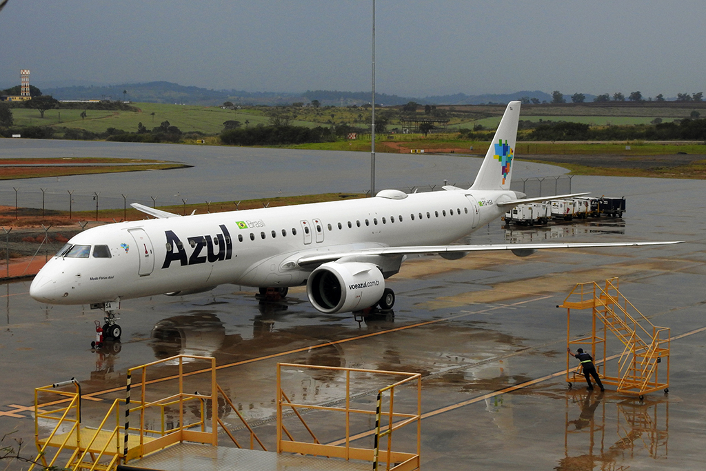 Novo Embraer 195 E2 da Azul (foto: Daniel R.Carneiro / DRC Imagem)