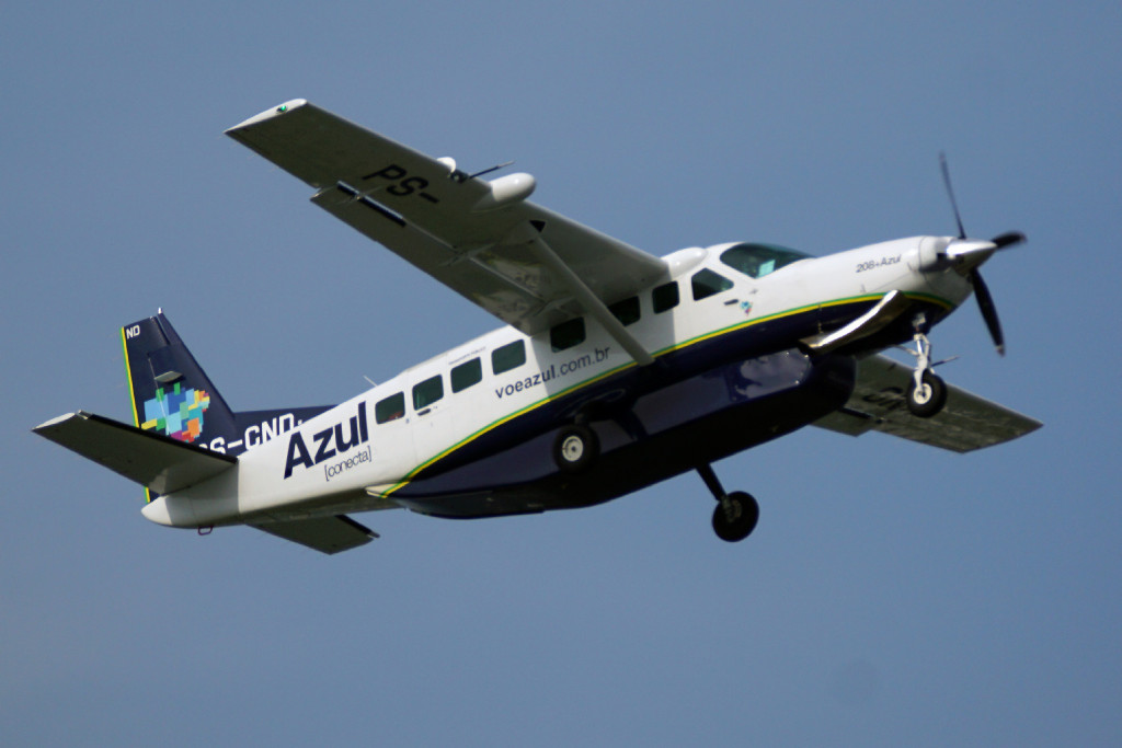 Cessna 208 Grand Caravan da Azul Conecta (foto: Daniel R.Carneiro / DRC Imagem)