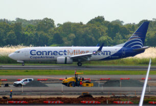 Boeing 737-800 da COPA Airlines (foto: Daniel R.Carneiro / DRC Imagem)