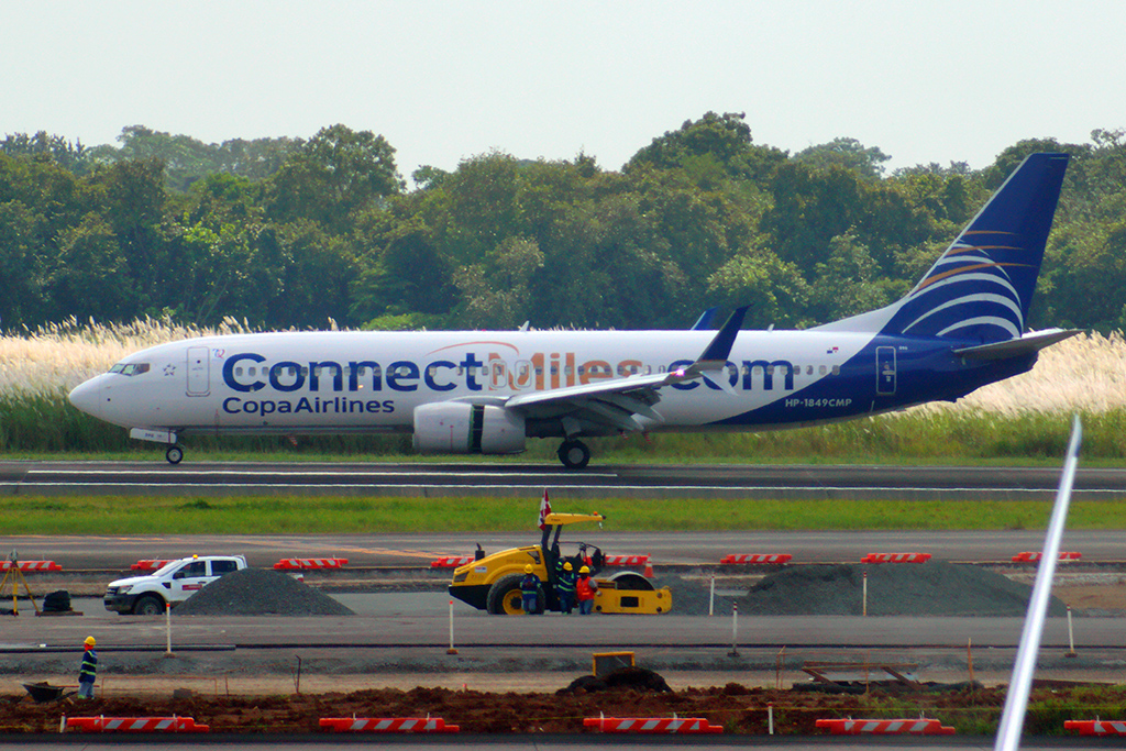 Boeing 737-800 da COPA Airlines (foto: Daniel R.Carneiro / DRC Imagem)