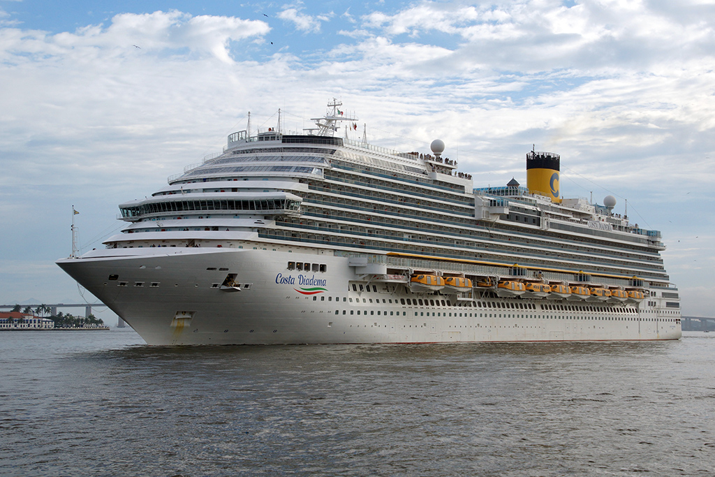 Navio Costa Diadema (foto: Daniel R.Carneiro / DRC Imagem)