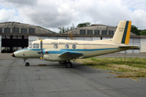 YC-95 2130, primeiro protótipo do EMB-110 Bandeirante (foto: Daniel R.Carneiro / DRC Imagem)