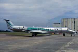 Protótipo do ERJ-145 (foto: Daniel R.Carneiro / DRC Imagem)