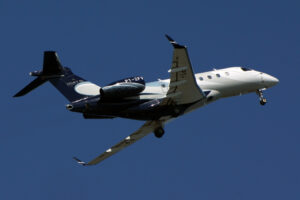 Jato executivo Legacy 500 (foto: Daniel R.Carneiro / DRC Imagem)
