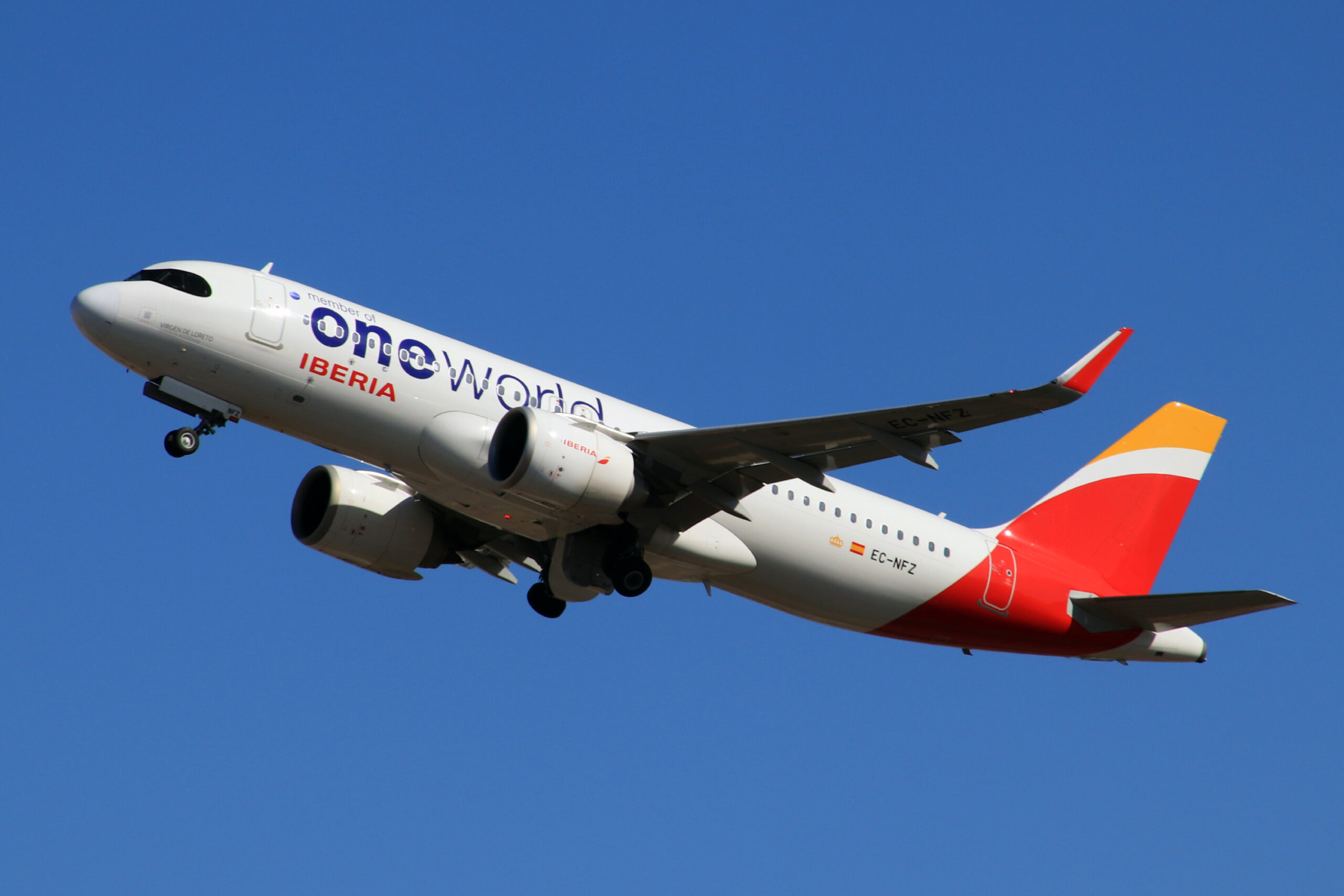 Airbus A320 da Iberia (foto: Daniel R.Carneiro / DRC Imagem)