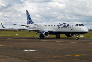 Embraer 190 da JetBlue (foto: Daniel R.Carneiro / DRC Imagem)