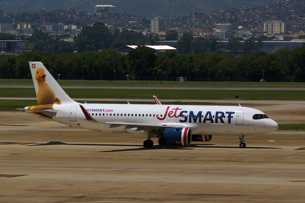 Airbus A320neo da JetSmart (foto: Daniel R.Carneiro / DRC Imagem)