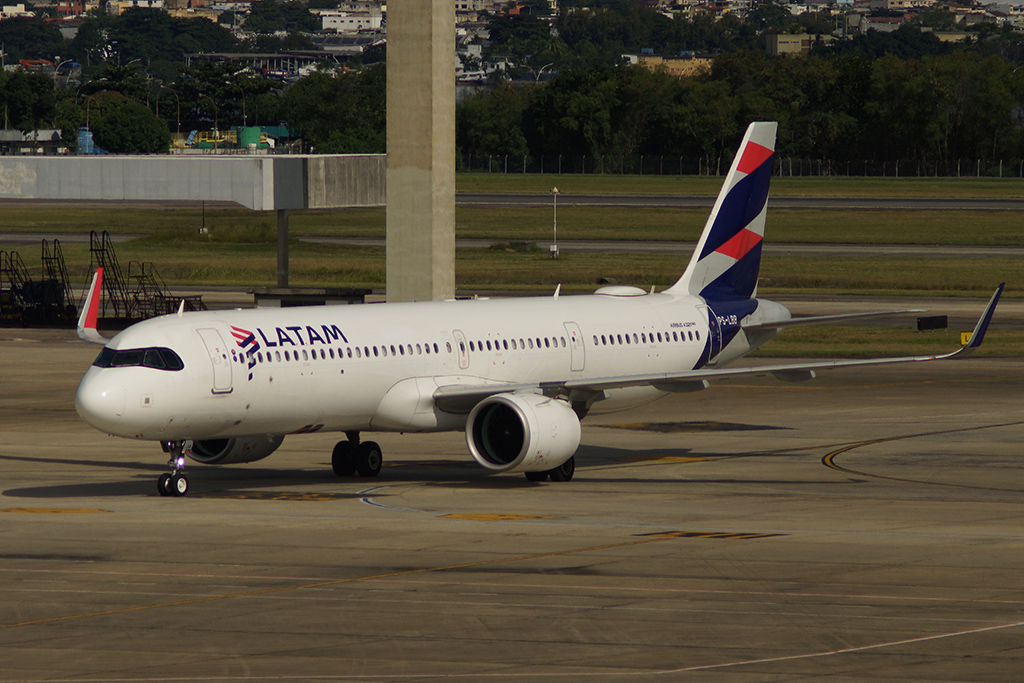 Airbus A321neo da LATAM (foto: Daniel R.Carneiro / DRC Imagem)