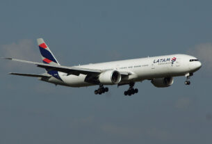 Boeing 777-300 da LATAM (foto: Daniel R.Carneiro / DRC Imagem)