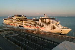 MSC Meraviglia em Lisboa (foto: Daniel R.Carneiro / DRC Imagem)