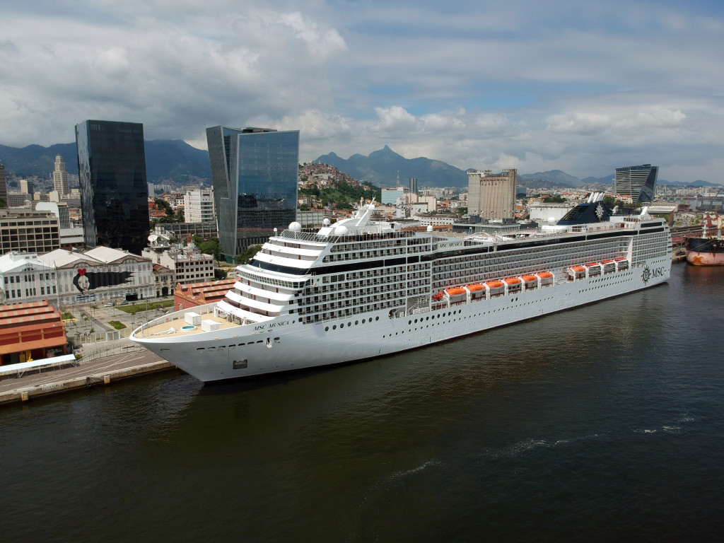 MSC Musica no Rio de Janeiro