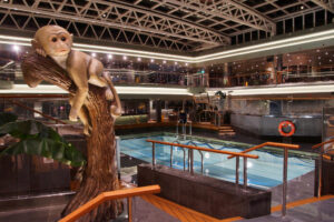 Interior do MSC Virtuosa (foto: Daniel R.Carneiro / DRC Imagem)