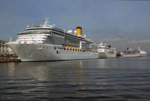 Navios no Pier Mauá, Rio de Janeiro (Daniel R.Carneiro / DRC Imagem)