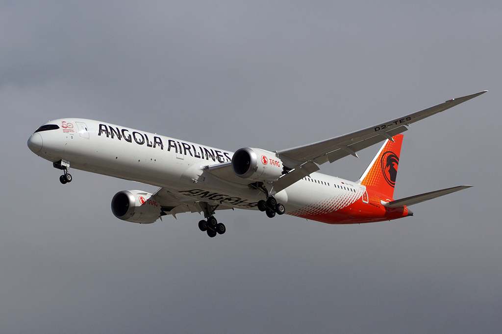 Boeing 787-10 da TAAG (foto: Daniel R.Carneiro / DRC Imagem)