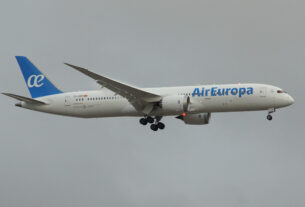 Boeing 787-9 da Air Europa (foto: Daniel R.Carneiro / DRC Imagem)