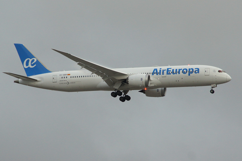 Boeing 787-9 da Air Europa (foto: Daniel R.Carneiro / DRC Imagem)