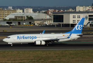 Boeing 737-800 da Air Europa (foto: Daniel R.Carneiro / DRC Imagem)