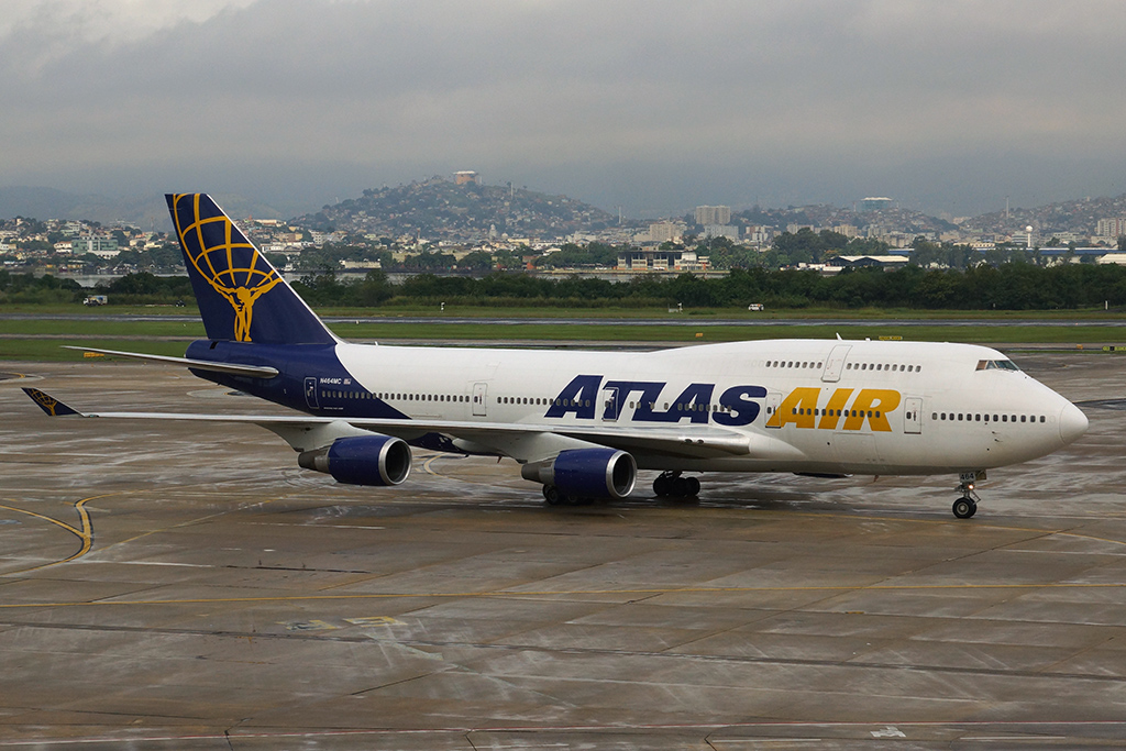 Boeing 747-400 da Atlas Air (foto: Daniel R.Carneiro / DRC Imagem)