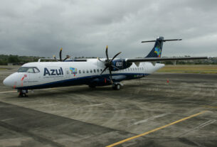 ATR72 da Azul em Recife (foto: Daniel R.Carneiro / DRC Imagem)