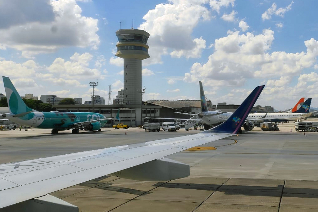 Aeroporto de Congonhas, São Paulo - SP (foto: Daniel R.Carneiro / DRC Imagem)