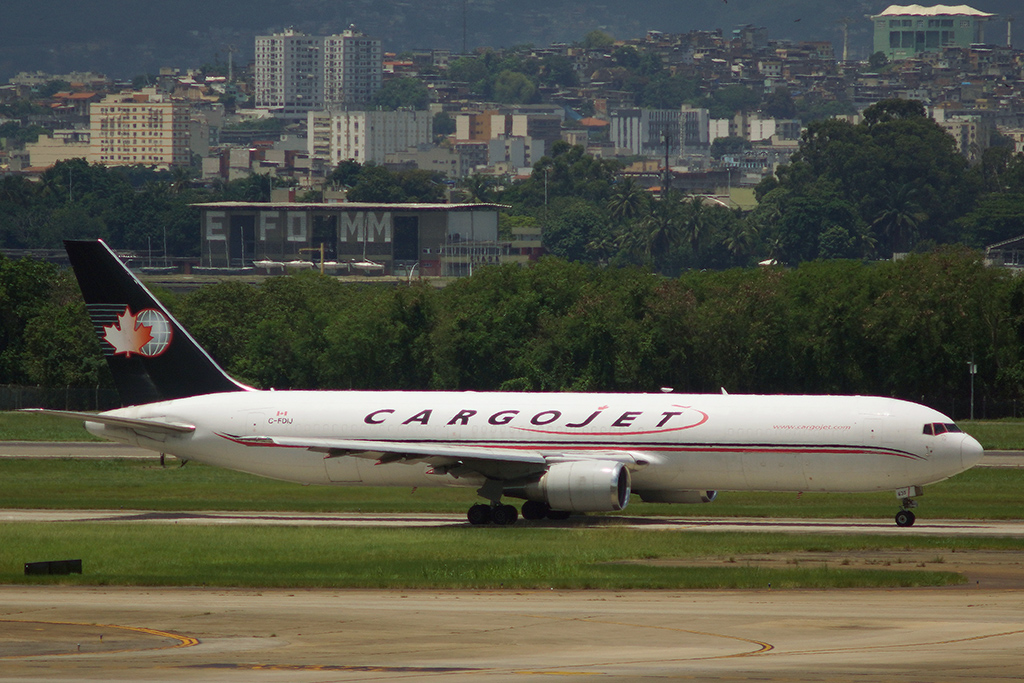 Boeing 767-300F da CargoJet (foto: Daniel R.Carneiro / DRC Imagem)