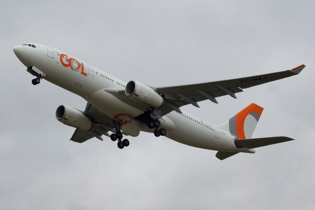 Airbus A330-200 EC-MAJ da Wamos Air nas cores da GOL (foto: Daniel R.Carneiro / DRC Imagem)