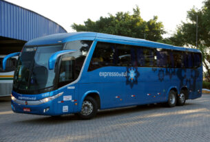 Ônibus do Expresso do Sul (foto: Daniel R.Carneiro / DRC Imagem)