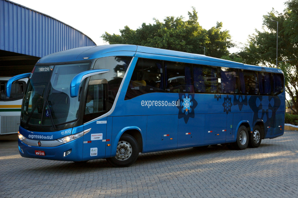 Ônibus do Expresso do Sul (foto: Daniel R.Carneiro / DRC Imagem)