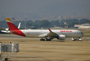 Airbus A350-900 da Iberia (foto: Daniel R.Carneiro / DRC Imagem)