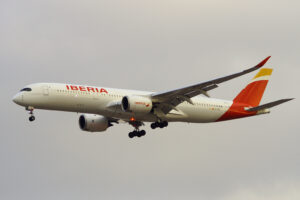 Airbus A350-900 da Iberia (foto: Daniel R.Carneiro / DRC Imagem)